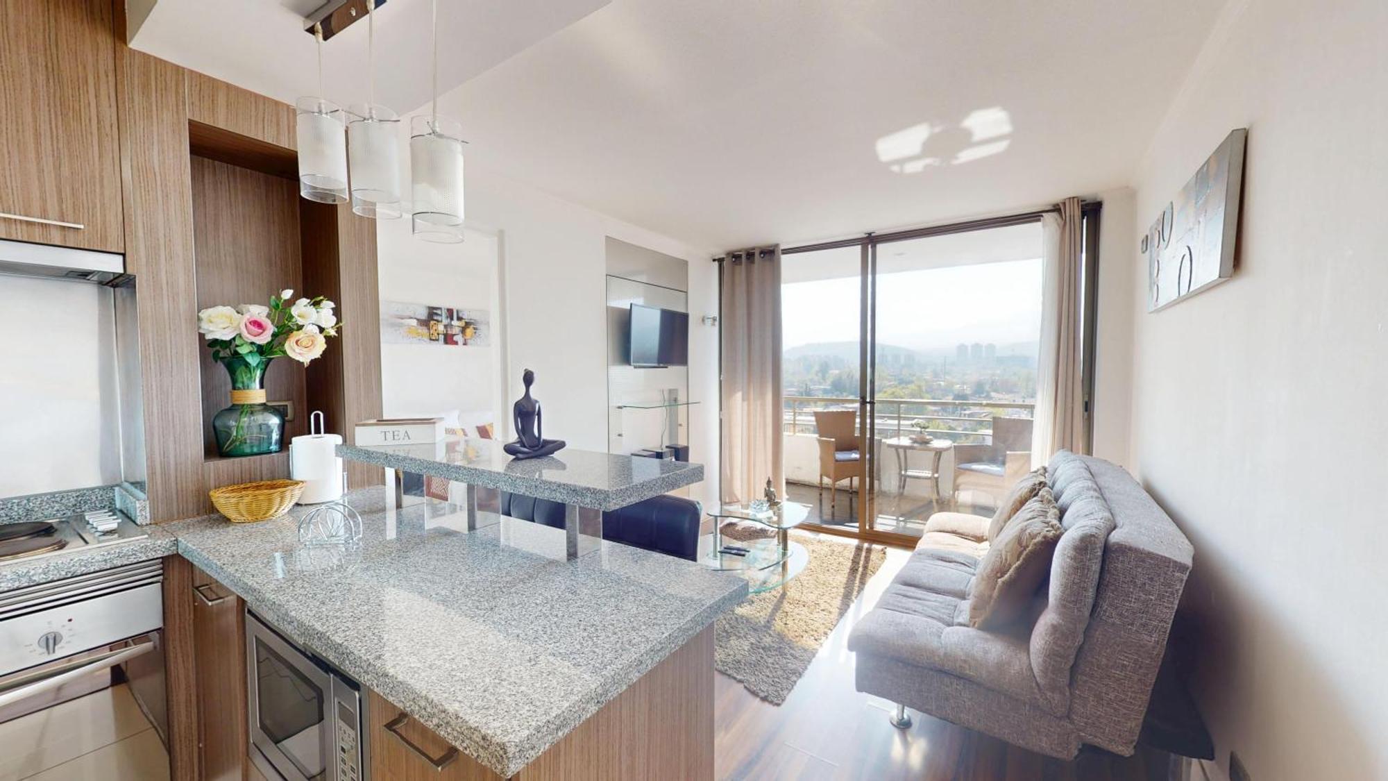 Views Cordillera Apartman Santiago Kültér fotó