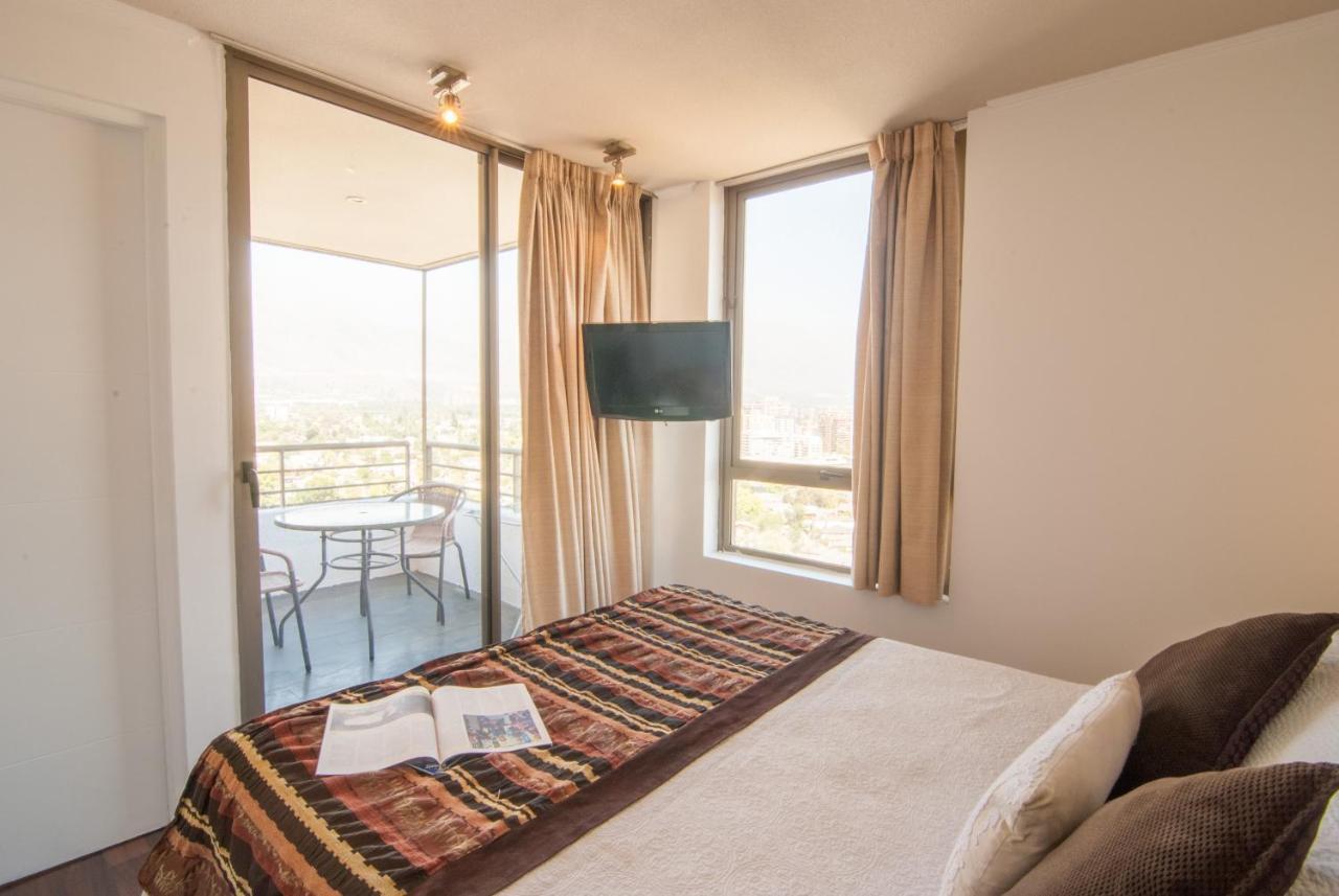 Views Cordillera Apartman Santiago Kültér fotó